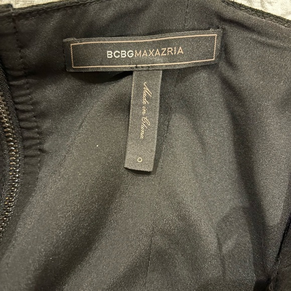 Black BCBG Yasminka Mini Dress - Picture 5 of 5